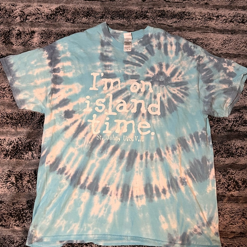 Blue Tie-Dye T-Shirt